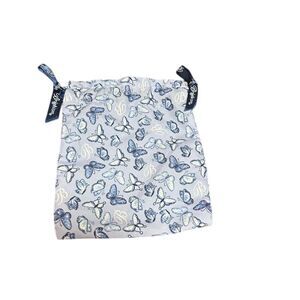 Brighton Blue Butterfly Fabric Gift Bag Everyday All Seasons
